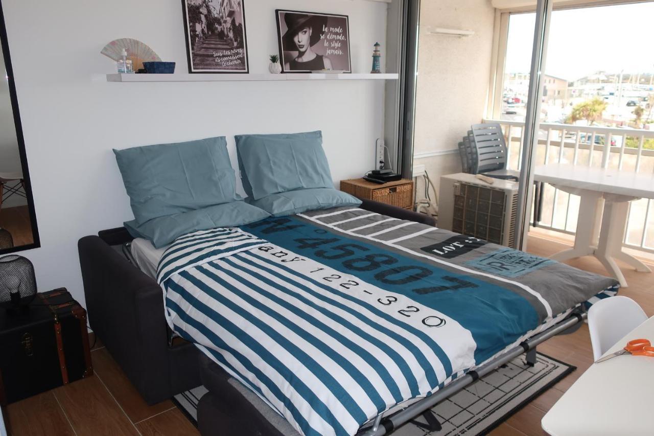 Studio Valras Vue Port Et Mer Wi-Fi Gratuit Kültér fotó