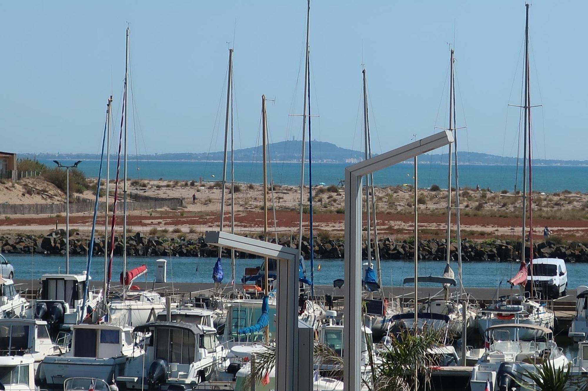 Studio Valras Vue Port Et Mer Wi-Fi Gratuit Kültér fotó
